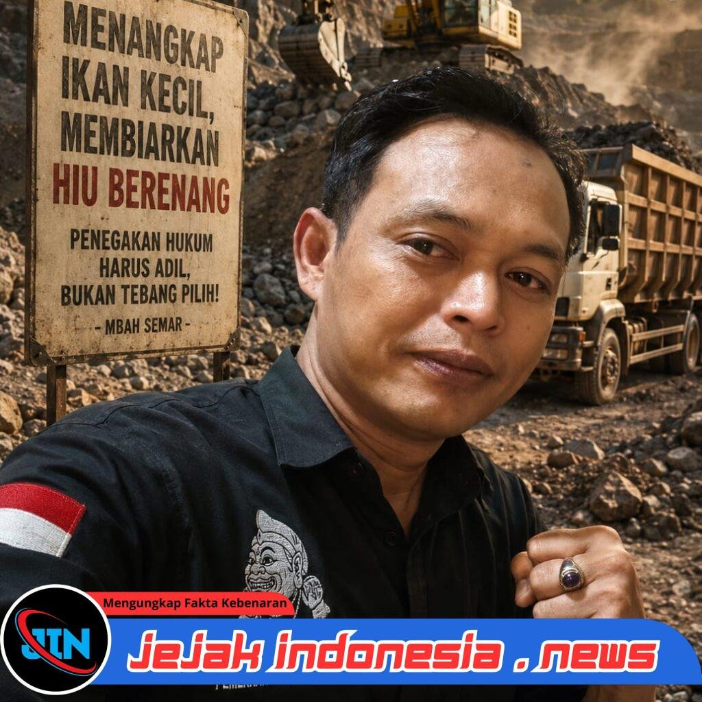 “Menangkap Ikan Kecil, Membiarkan Hiu Berenang”: Mbah Semar Soroti Lemahnya Penegakan Hukum atas Maraknya Galian C Ilegal di Banyuwangi
