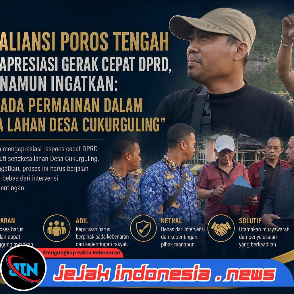 Aliansi Poros Tengah Apresiasi Gerak Cepat DPRD, Namun Ingatkan Jangan Ada Permainan dalam Sengketa Lahan Desa Cukurguling