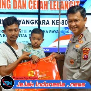 *Gelar Bakti Kesehatan Polri, Polda Kalteng Berikan Harapan dan Senyuman Baru bagi Pasien Bibir Sumbing di Hari Bhayangkara ke-80*