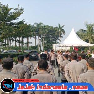 Polres Serang Berikan Pelayanan dan Pengamanan Aksi Unjuk Rasa Buruh, Pastikan Kegiatan Berjalan Aman dan Kondusif