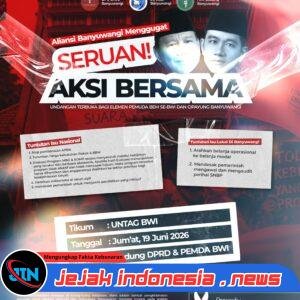 Aliansi Banyuwangi Menggugat Serukan Aksi Bersama, Mahasiswa dan Pemuda Siap Turun ke Jalan