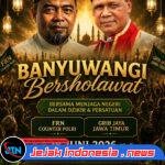 Agus Flores dan H. Hercules Instruksikan Kader GRIB Jatim Sukseskan Banyuwangi Bersholawat HUT Bhayangkara ke-80