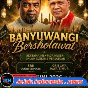 Agus Flores dan H. Hercules Instruksikan Kader GRIB Jatim Sukseskan Banyuwangi Bersholawat HUT Bhayangkara ke-80