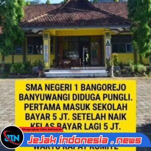 GEBRAK Soroti Dugaan Pungli di SMAN 1 Bangorejo, Helmi Rosadi Siap Tempuh Jalur Hukum