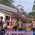 Dalam Rangka HUT Bhayangkara Ke – 80 Sat Brimob Polda Sumut Gercep Bangun Sanitasi Air Bersih Bagi Pelajar SD Di Kec. Angkola Timur.