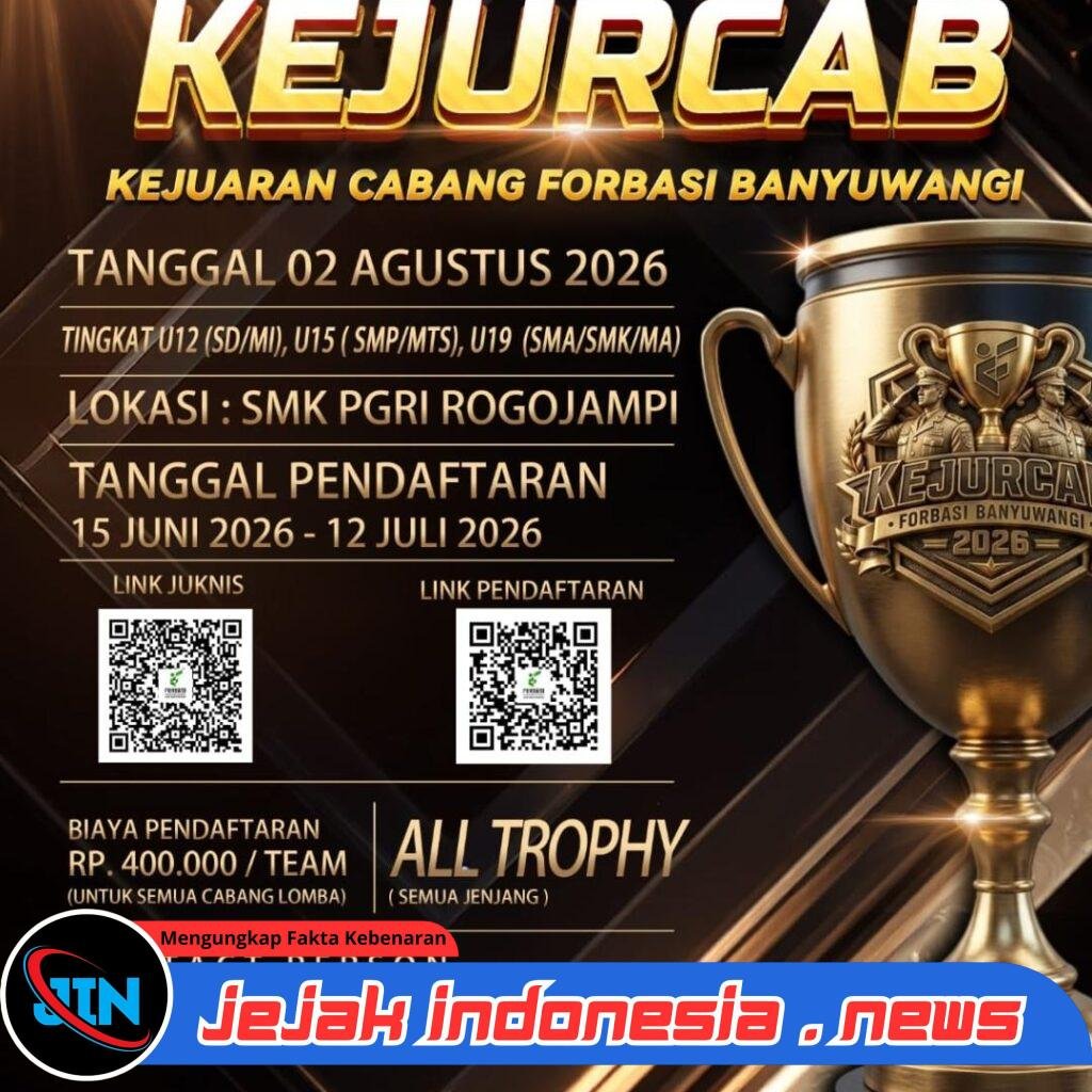 KEJURCAB FORBASI BANYUWANGI 2026 Siap Digelar, Jadi Ajang Pencarian Atlet Beladiri Berprestasi