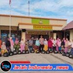 Dalam Rangka HUT Bhayangkara Ke-80, Bhabinkamtibmas Salurkan Bantuan Sosial untuk Warga Kurang Mampu