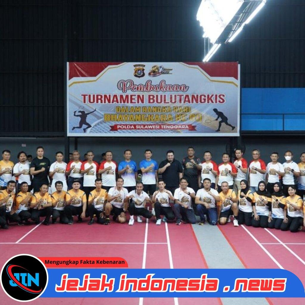 Sambut Hari Bhayangkara ke-80, 188 Pebulutangkis Unjuk Gigi di Kapolda Cup 2026