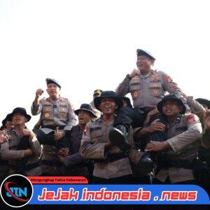 Pimpin Tradisi Penerimaan, Kapolda Banten Sambut 460 Bintara Remaja Satbrimob