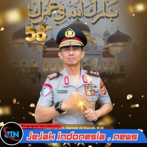 Agus Flores dan Keluarga Besar PW-FRN Sampaikan Ucapan Selamat Ulang Tahun ke-58 untuk Kapolda Aceh