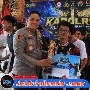 Kapolres Klungkung Cup 2026,Arena E-Sport Cetak Talenta Muda