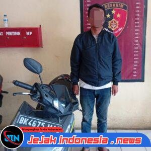 Gelapkan Sepeda Motor Kawan, Pelaku diciduk Polsek Tanjung Morawa*