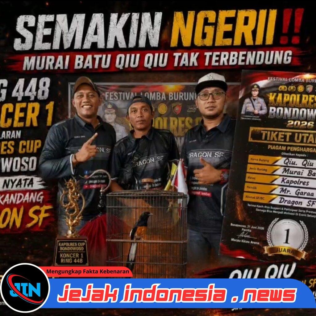 MR. GAARA Owner Dragon SF Jember Buktikan Kelasnya, Murai Batu Qiu Qiu Tak Terbendung di Kapolres Cup Bondowoso 2026