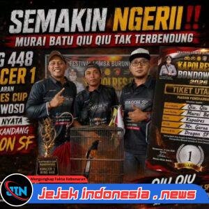 MR. GAARA Owner Dragon SF Jember Buktikan Kelasnya, Murai Batu Qiu Qiu Tak Terbendung di Kapolres Cup Bondowoso 2026