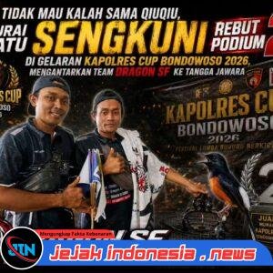 Murai Batu Sengkuni Tembus Podium 2 Kapolres Cup Bondowoso 2026, Dragon SF Jember Kembali Buktikan Konsistensi