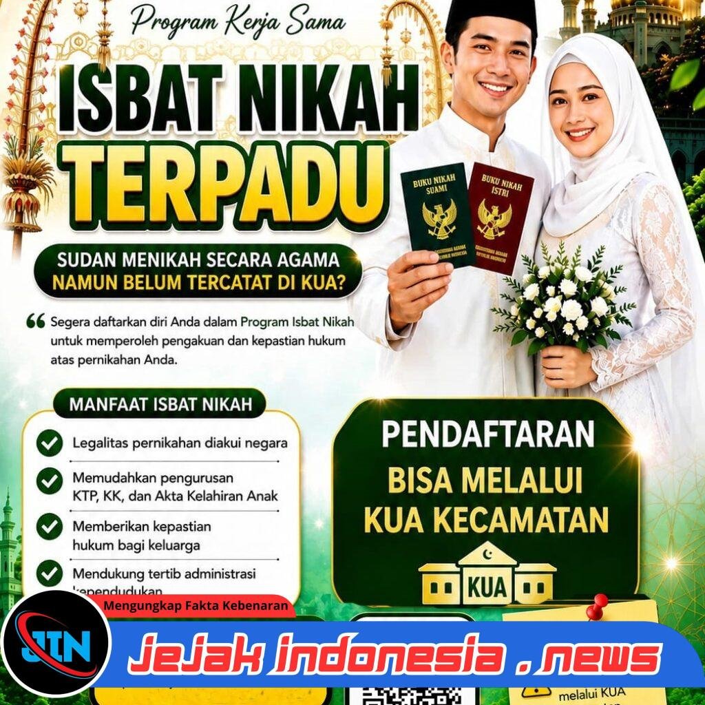 Persyaratan dan Cara Daftar Isbat Nikah Terpadu LKKNU PCNU Banyuwangi 2026
