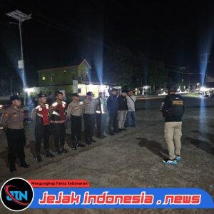 Menyisir Malam di Sibuhuan, Sat Reskrim dan Blue Light Polres Padang Lawas Meredam Potensi Konflik di Jalanan dan Warung Tuak