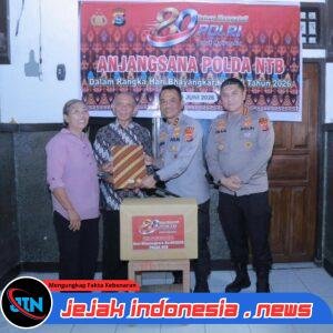 Sambut Hari Bhayangkara ke-80, Kapolda NTB Pimpin Anjangsana ke Kediaman Purnawirawan dan Personel Sakit