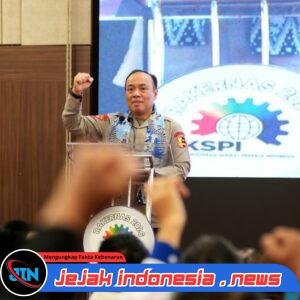 Hadiri Rakernas KSPI 2026, Wakapolri Tegaskan Sinergi Polri dan Buruh untuk Lindungi Hak Pekerja