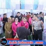 Kapolres Langkat Dukung Sukses Bakti Kesehatan Polda Sumut, Ribuan Masyarakat Antusias Ikuti Pelayanan Gratis