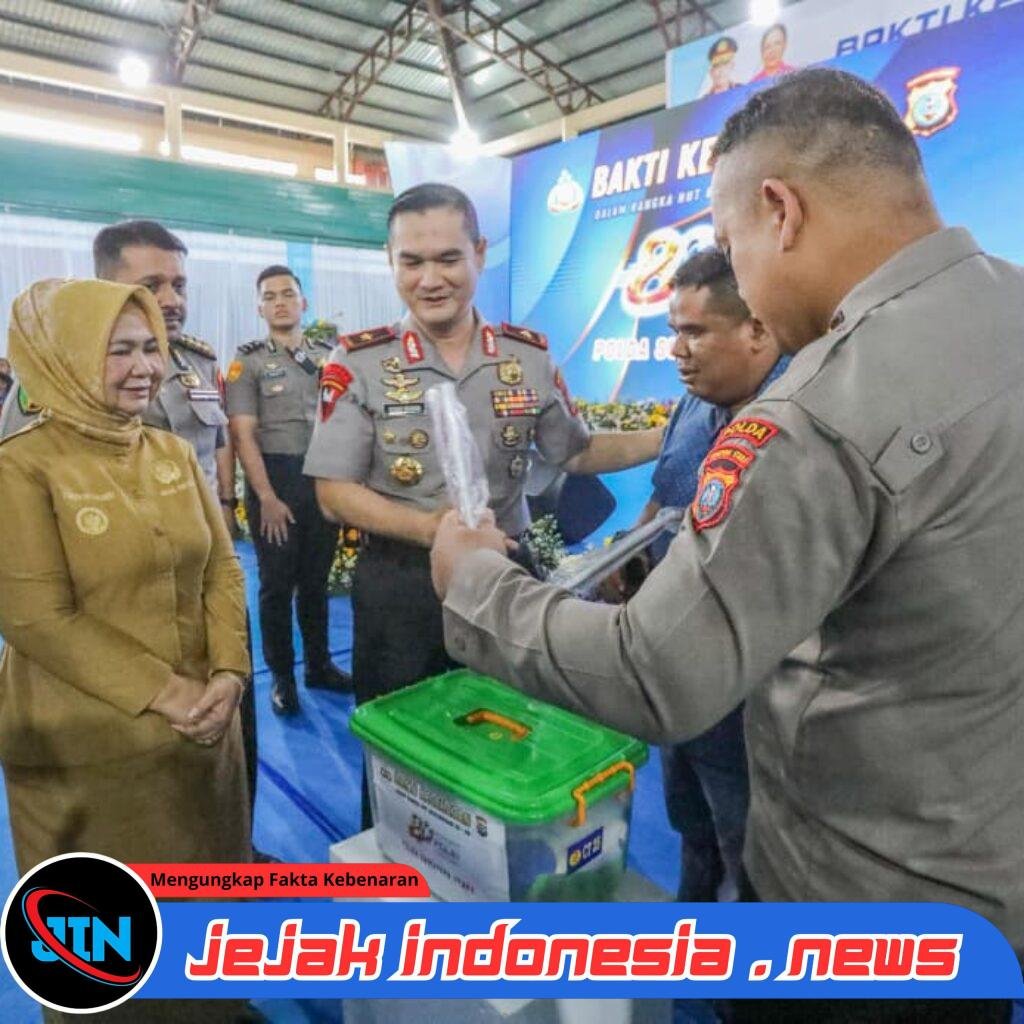 Sambut HUT Bhayangkara ke-80, Polda Sumut Gelar Bakti Kesehatan dan Salurkan Bantuan untuk 3.000 Warga Langkat