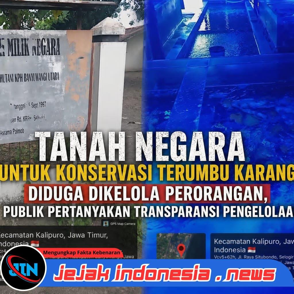 Tanah Negara untuk Konservasi Terumbu Karang Diduga Dikelola Perorangan, Publik Pertanyakan Transparansi Pengelolaan