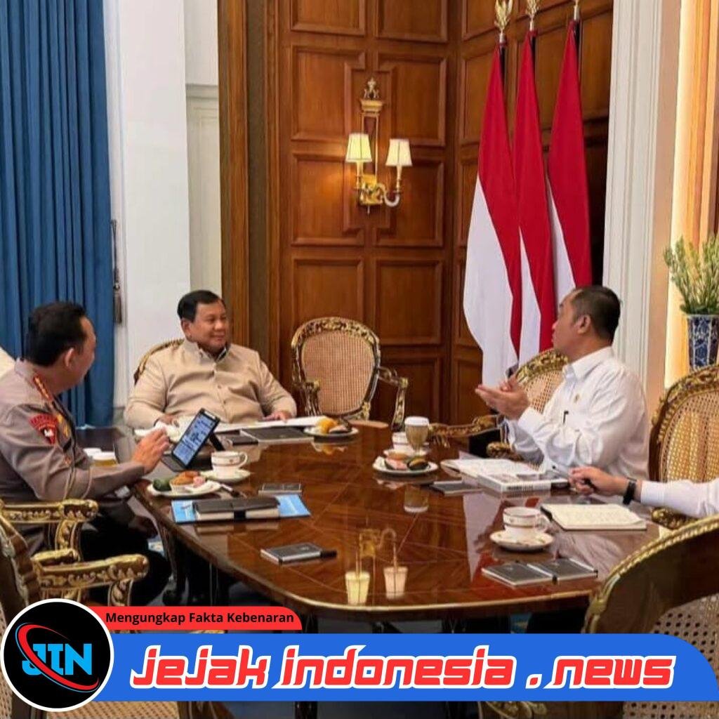 Presiden Prabowo Terima Kapolri di Istana Merdeka, Bahas Kamtibmas Nasional dan Persiapan Hari Bhayangkara 2026