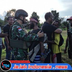 37 Anggota OPM Kodap IV Sorong Raya Kembali ke Pangkuan NKRI Berkat Pendekatan Humanis Satgas Yonif 410/Alugoro