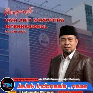 Ketua Umum PW-FRN Agus Flores Ajak Masyarakat Perkuat Komitmen Perangi Narkoba pada Peringatan HANI 2026