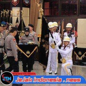 Sarat Makna, Kapolri Pimpin Upacara Penyucian Panji Rastra Sewakottama Jelang Hari Bhayangkara ke-80