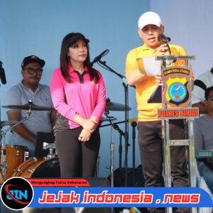 “*Meriahkan Hari Bhayangkara Ke-80, Polres Binjai Olahraga Bersama Forkopimda dan Masyarakat*”