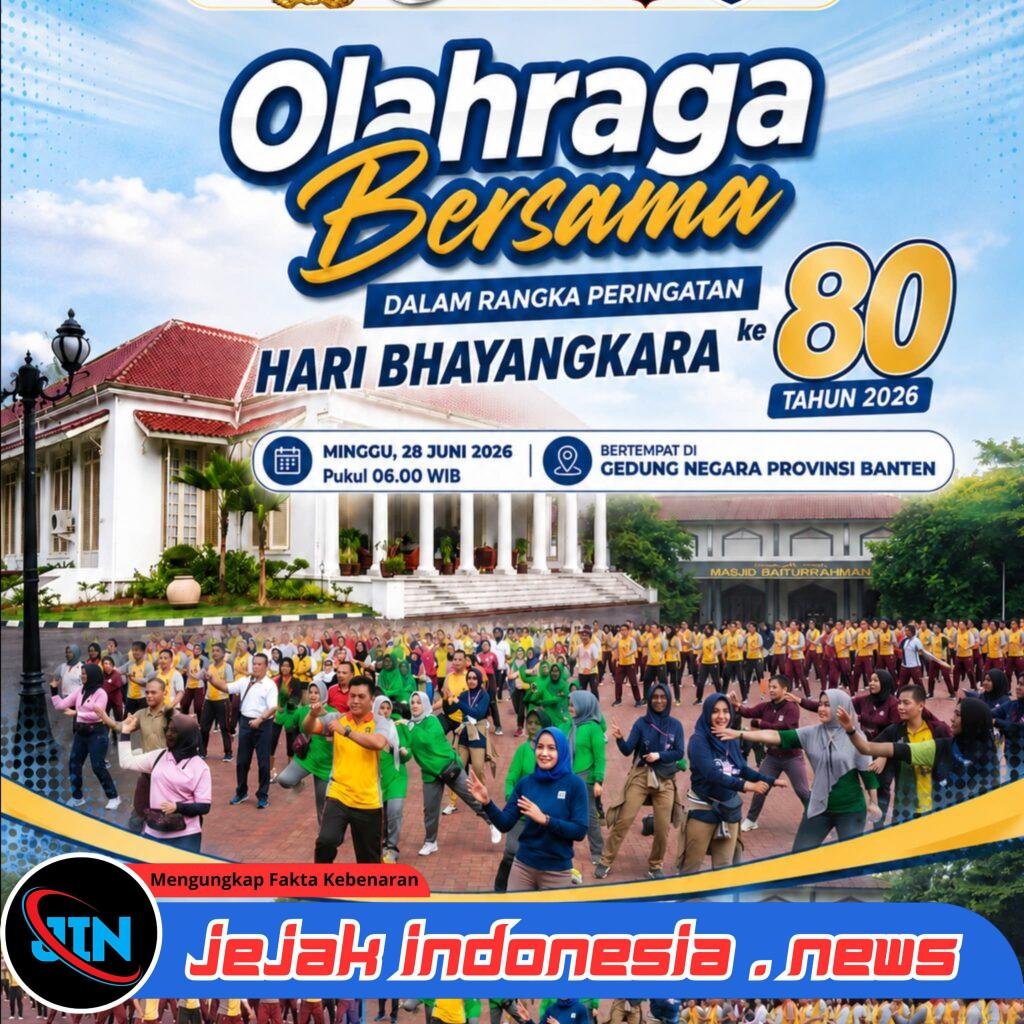 *Polda Banten Ajak Masyarakat Meriahkan Gebyar Olahraga Bersama Hari Bhayangkara ke-80*