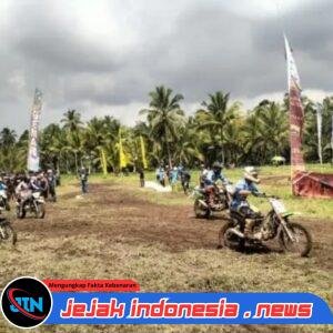 Polresta Banyuwangi Gelar Motocross Manol Gabah, Padukan Olahraga dan Budaya Tani