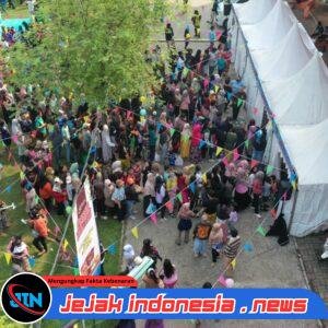 *Semarak Hari Bhayangkara ke-80, Pasar Rakyat Polri Diserbu Ribuan Masyarakat di Cengkareng*