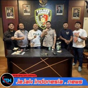 **Jatanras Polda Jatim Perkuat Kolaborasi dengan Polres Jember, Aipda Sigit: Kejahatan Harus Dilawan Bersama**