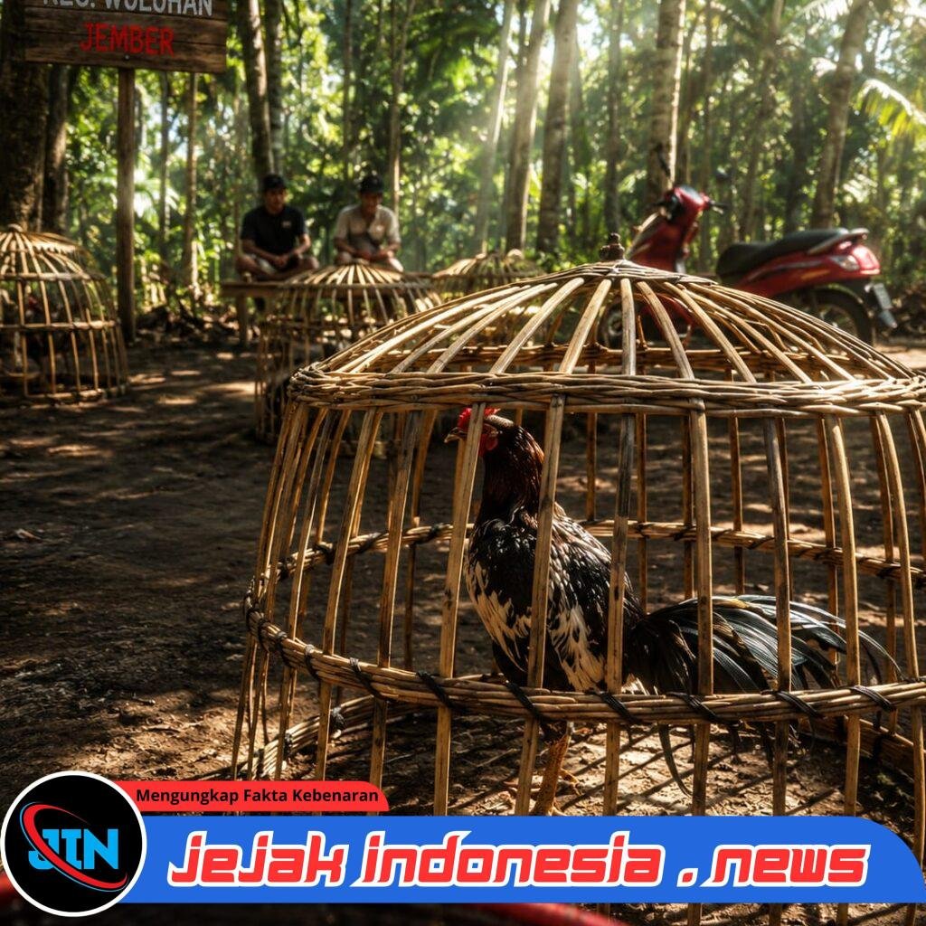 **Diduga Kembali Marak, Aktivitas Sabung Ayam di Desa Lojejer Diminta Ditindak Sesuai Pasal 303 KUHP**