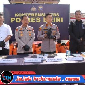 Polres Dairi Ringkus 38 Tersangka dari 29 Kasus Narkoba Periode April – Juni 2026, Kapolres : Mari Kita Sinergi Berantas Narkoba