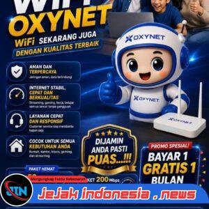 OXYNET Hadirkan Internet Fiber Optik Berkualitas dengan Promo Bayar 1 Gratis 1 Bulan