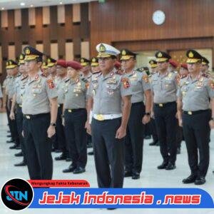 Kapolri Pimpin Upacara Korps Raport Periode Juni 2026: 87 Perwira Tinggi Resmi Sandang Pangkat Baru di Mabes Polri
