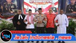 Sambut HUT Bhayangkara ke-80, Polres Simalungun Gelar Doa Bersama Lintas Agama dan Bagikan Sembako untuk Lansia hingga Anak Yatim