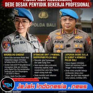 Satu Tahun Dugaan Kasus Intimidasi Belum Tuntas, Pelapor Desak Penyidik Polda Bali Profesional dan Berikan Kepastian Hukum