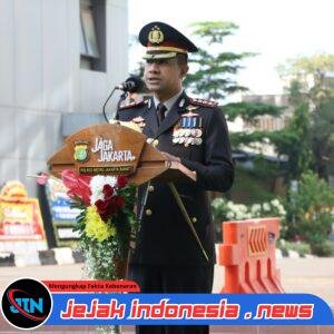 *Kapolres Metro Jakarta Barat Pimpin Upacara Hari Bhayangkara ke-80, Tekankan Polri yang Responsif, Profesional dan Humanis’
