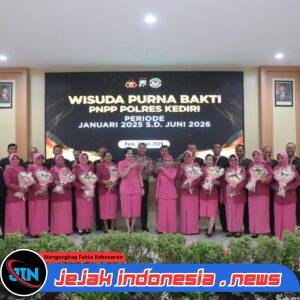 Polres Kediri Lepas Personel Purnabakti, 29 Anggota Akhiri Masa Dinas