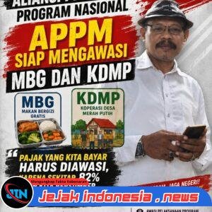 APPM Serukan Pengawasan Publik terhadap Program MBG dan KDMP, Dorong Transparansi Penggunaan Uang Negara