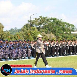 SRIKANDI BHAYANGKARA POLDA KEPRI AMBIL PERAN STRATEGIS SEBAGAI PETUGAS UPACARA HARI BHAYANGKARA KE-80