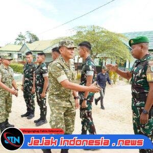 Tinjau Progres Pembangunan Yonif TP 864/NN, Wujudkan Kesiapan Satuan yang Modern dan Profesional