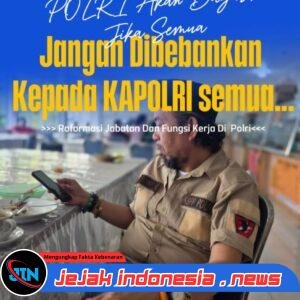 Agus Flores: Keberhasilan Program Kapolri Bergantung pada Kinerja Seluruh Jajaran dan Pelaksanaan Tupoksi