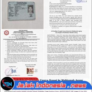 Ali Shodiqin Tempuh Upaya Kasasi ke Mahkamah Agung Melalui Pengadilan Negeri Banyuwangi atas Sengketa Pembatalan Risalah Lelang