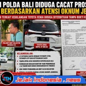 Diduga Sarat Kejanggalan, LP Mobil Xenia di Polda Bali Dipertanyakan: Dugaan Pelanggaran SOP, Intervensi Atensi Oknum Jenderal hingga Potensi Laporan Tidak Berdasar Harus Diusut Tuntas