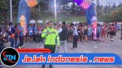 Polres Simalungun Gelar Pengamanan Ketat, Ratusan Peserta Meriahkan Run Fun Parapat 2026 Bank Sumut